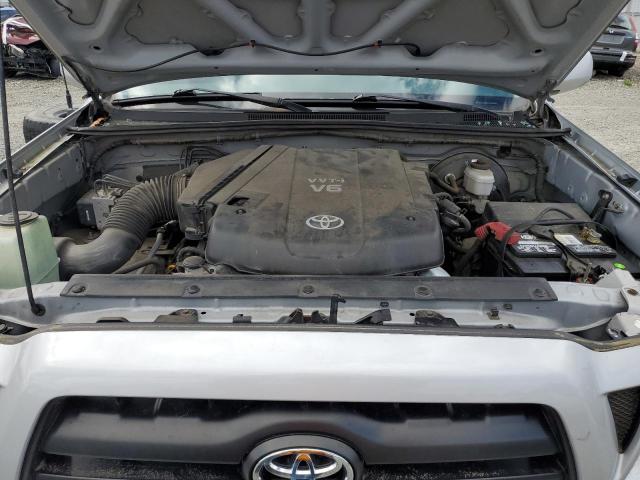 5TETU62N87Z424193 - 2007 TOYOTA TACOMA PRERUNNER ACCESS CAB SILVER photo 11