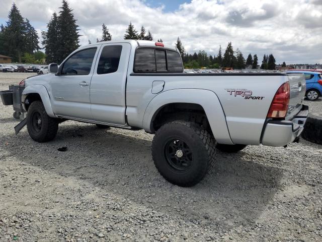 5TETU62N87Z424193 - 2007 TOYOTA TACOMA PRERUNNER ACCESS CAB SILVER photo 2