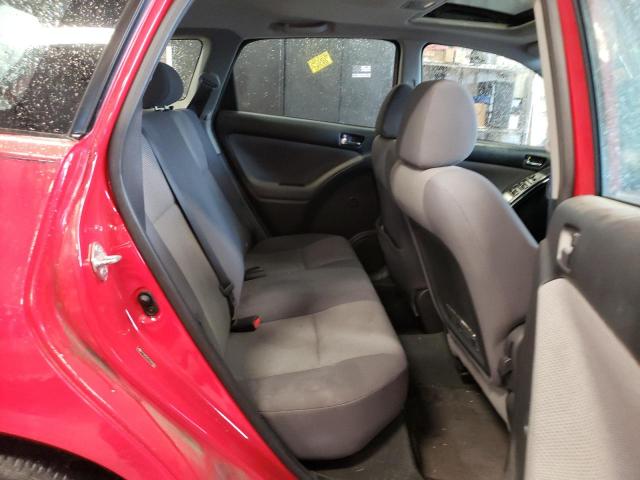2T1KR32E27C669265 - 2007 TOYOTA COROLLA MA XR RED photo 10