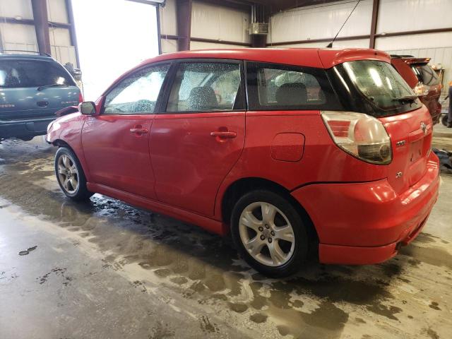 2T1KR32E27C669265 - 2007 TOYOTA COROLLA MA XR RED photo 2