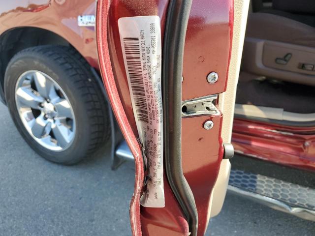 1C6RR7GT4JS242163 - 2018 RAM 1500 SLT Burdeos foto 12