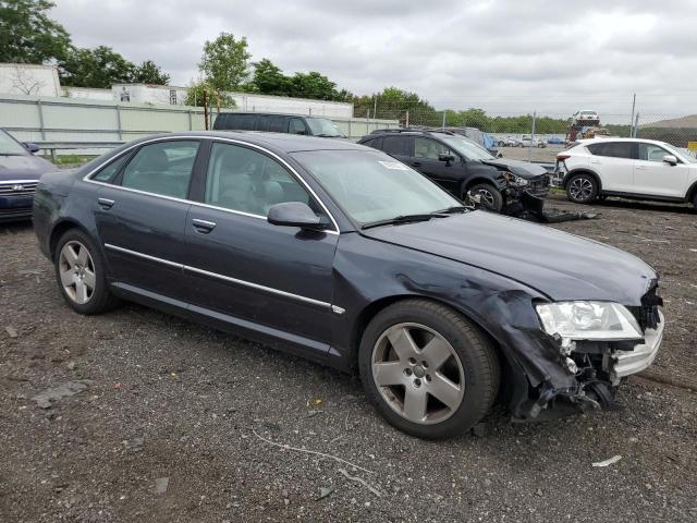 WAULL44E36N018549 - 2006 AUDI A8 4.2 QUATTRO GRAY photo 4