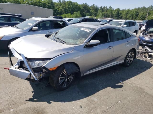 19XFC1F77HE014542 - 2017 HONDA CIVIC EXL ვერცხლისფერი ფოტო 1