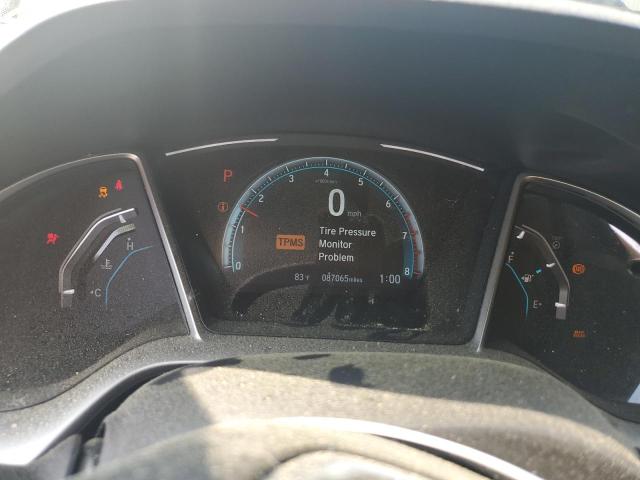 19XFC1F77HE014542 - 2017 HONDA CIVIC EXL ვერცხლისფერი ფოტო 9