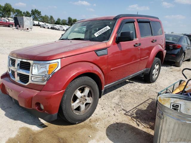 1D8GU28K58W288869 - 2008 DODGE NITRO SXT RED photo 1