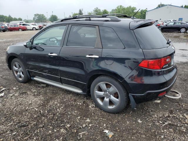 5J8TB18527A001198 - 2007 ACURA RDX TECHNOLOGY BLACK photo 2