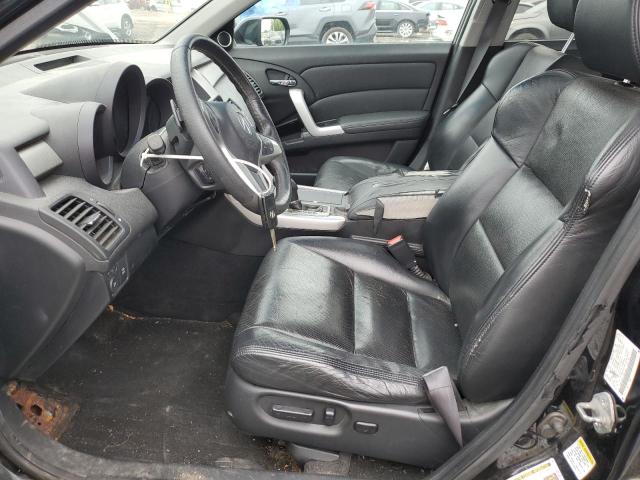 5J8TB18527A001198 - 2007 ACURA RDX TECHNOLOGY BLACK photo 7