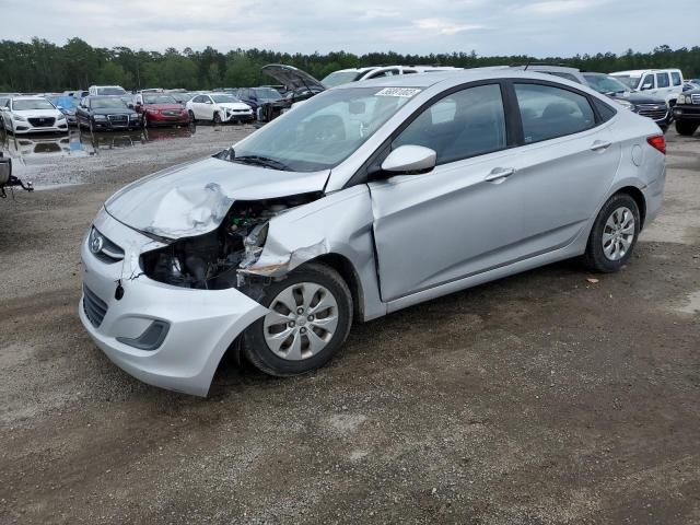 KMHCT4AE0FU934971 - 2015 HYUNDAI ACCENT GLS SILVER photo 1