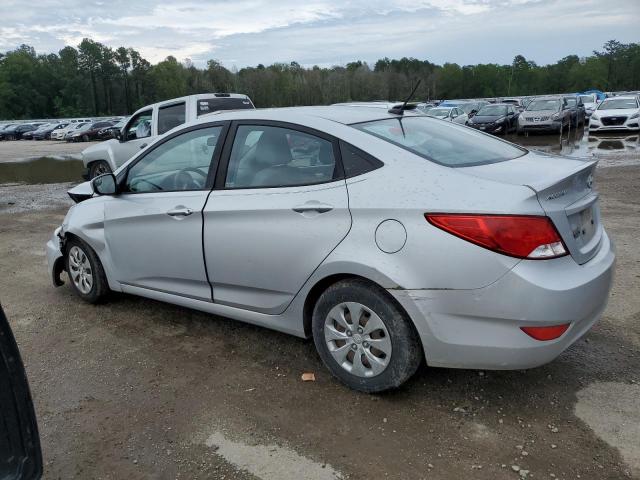 KMHCT4AE0FU934971 - 2015 HYUNDAI ACCENT GLS SILVER photo 2