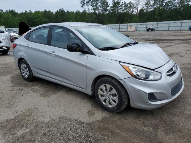 KMHCT4AE0FU934971 - 2015 HYUNDAI ACCENT GLS SILVER photo 4