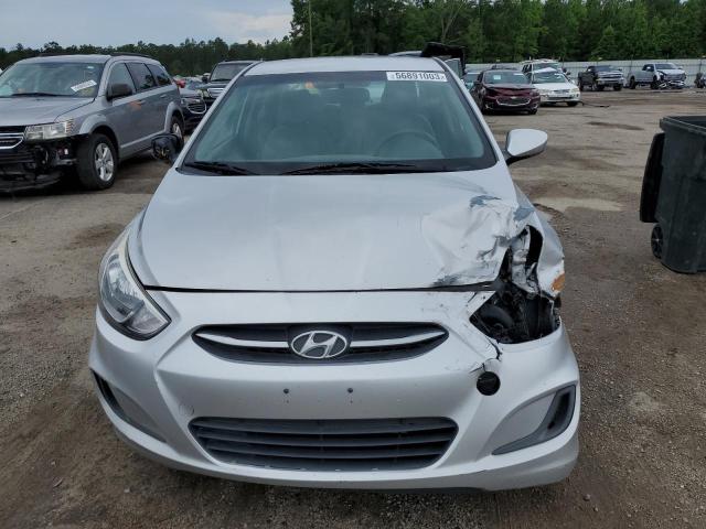 KMHCT4AE0FU934971 - 2015 HYUNDAI ACCENT GLS SILVER photo 5