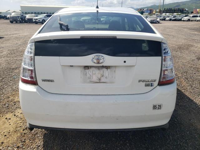 JTDKB20U083318986 - 2008 TOYOTA PRIUS WHITE photo 6