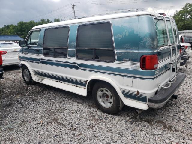 2B6HB21Y3RK125104 - 1994 DODGE RAM VAN B250 TURQUOISE photo 2