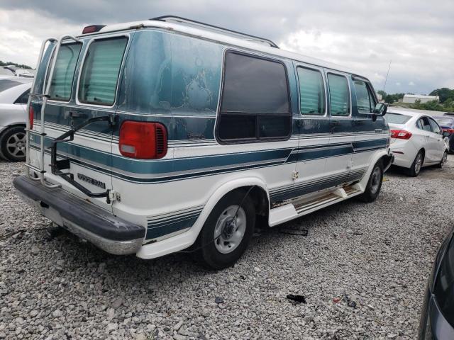 2B6HB21Y3RK125104 - 1994 DODGE RAM VAN B250 TURQUOISE photo 3