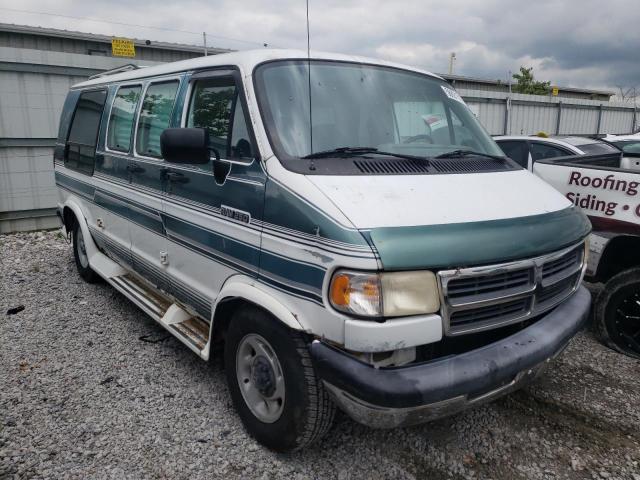 2B6HB21Y3RK125104 - 1994 DODGE RAM VAN B250 TURQUOISE photo 4