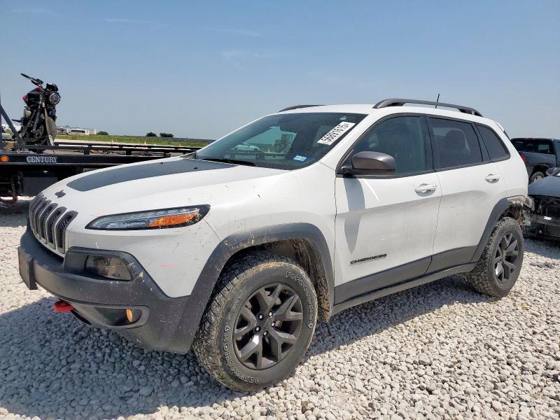 1C4PJMBS3GW189266 - 2016 JEEP CHEROKEE TRAILHAWK WHITE photo 1