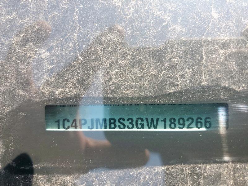 1C4PJMBS3GW189266 - 2016 JEEP CHEROKEE TRAILHAWK WHITE photo 13