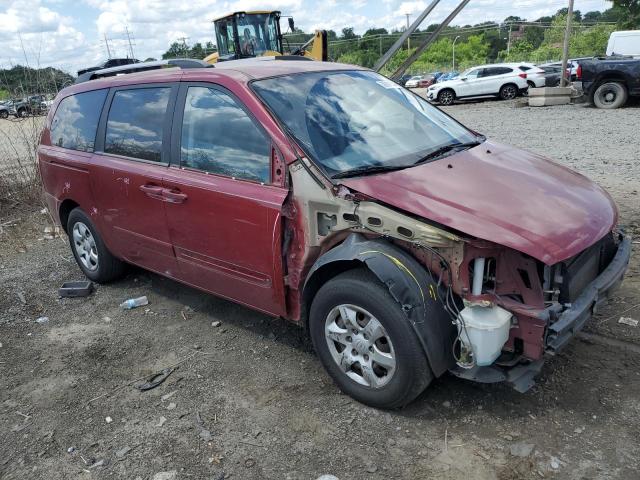 KNDMG4C31A6330514 - 2010 KIA SEDONA LX RED photo 4