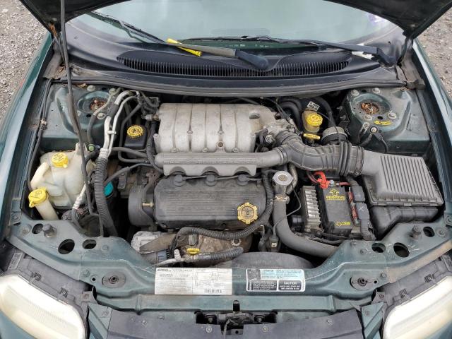 3C3EL55H9XT584960 - 1999 CHRYSLER SEBRING JXI GREEN photo 11