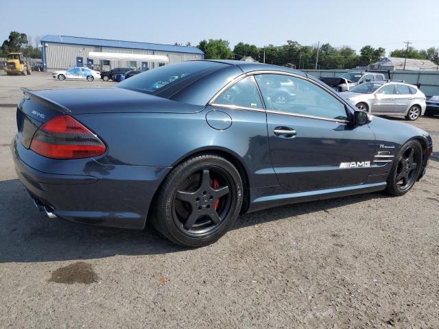 WDBSK74F14F064673 - 2004 MERCEDES-BENZ SL 55 AMG BLUE photo 3