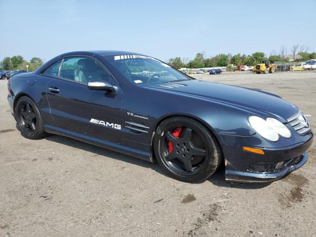 WDBSK74F14F064673 - 2004 MERCEDES-BENZ SL 55 AMG BLUE photo 4