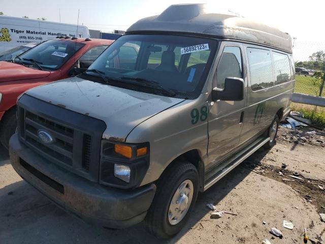 1FBSS3BL5ADA12106 - 2010 FORD ECONOLINE E350 SUPER DUTY WAGON TAN photo 1