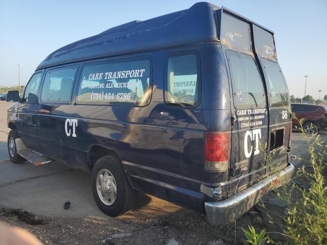 1FBSS3BL8BDB29129 - 2011 FORD ECONOLINE E350 SUPER DUTY WAGON BLUE photo 2