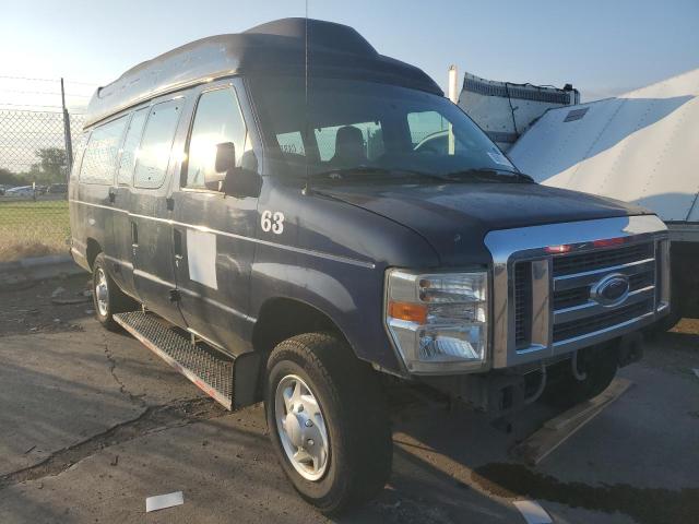 1FBSS3BL8BDB29129 - 2011 FORD ECONOLINE E350 SUPER DUTY WAGON BLUE photo 4