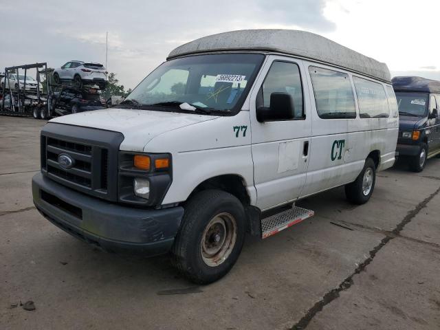 1FTNS2EW3CDA86636 - 2012 FORD ECONOLINE E250 VAN WHITE photo 1