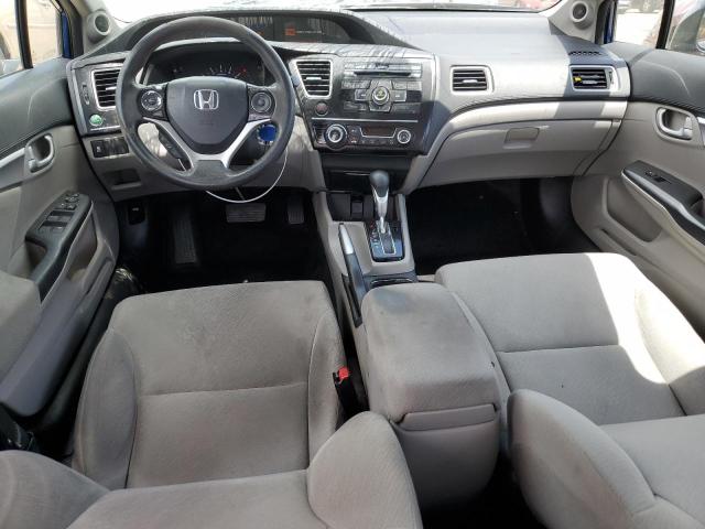 19XFB2F86DE286608 - 2013 HONDA CIVIC EX BLUE photo 8