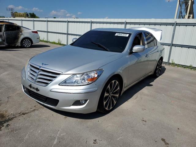 KMHGC4DF0BU118021 - 2011 HYUNDAI GENESIS 4.6L SILVER photo 1