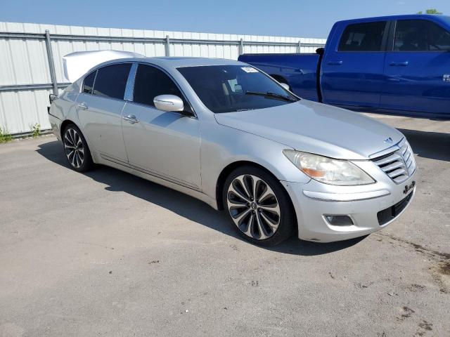 KMHGC4DF0BU118021 - 2011 HYUNDAI GENESIS 4.6L SILVER photo 4