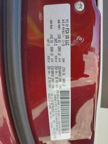 2C4RC1BG7HR636303 - 2017 CHRYSLER PACIFICA TOURING L Tünd qırmızı foto 13