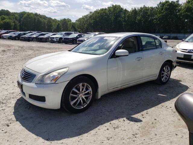 JNKBV61F28M270642 - 2008 INFINITI G35 WHITE photo 1