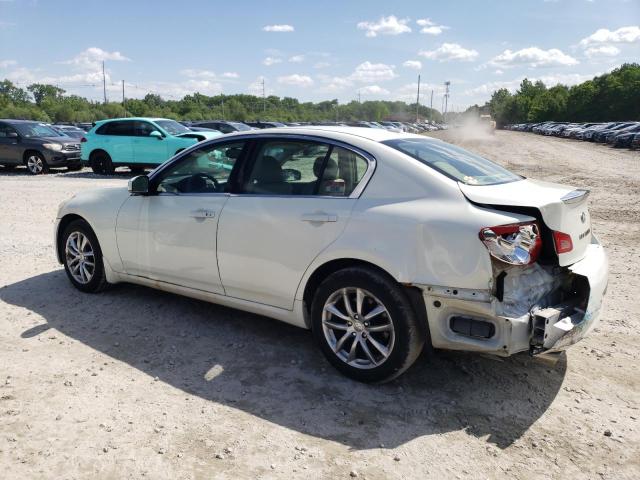 JNKBV61F28M270642 - 2008 INFINITI G35 WHITE photo 2