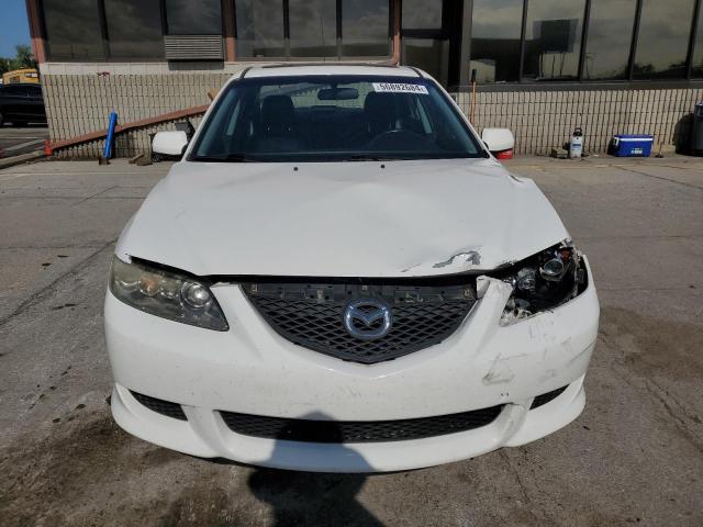 1YVHP80D045N08259 - 2004 MAZDA 6 S WHITE photo 5