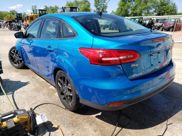 1FADP3F2XGL349849 - 2016 FORD FOCUS SE BLUE photo 2