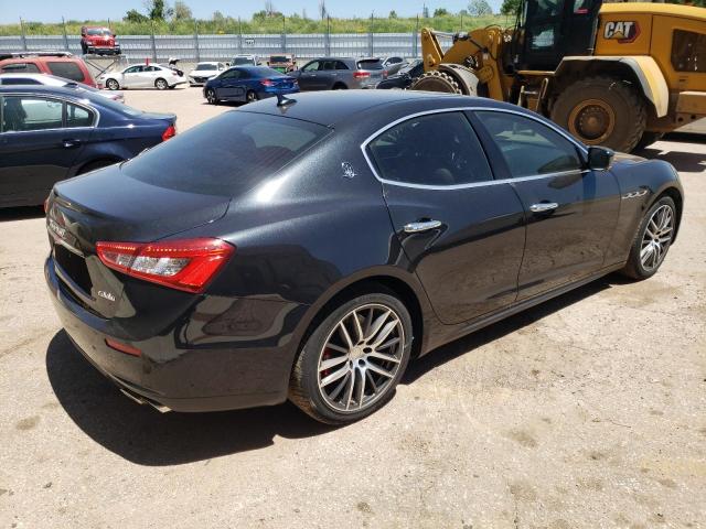 ZAM57RTA7F1138112 - 2015 MASERATI GHIBLI S BLACK photo 3