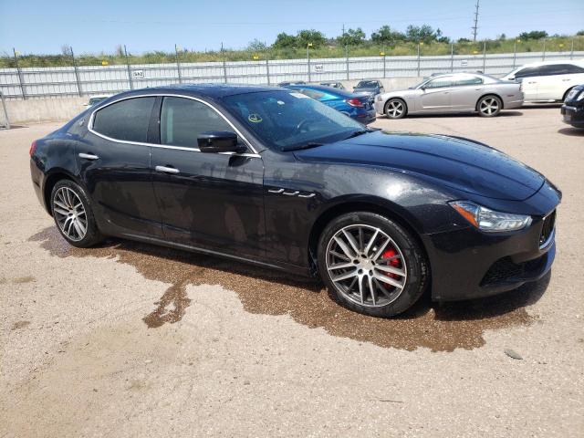 ZAM57RTA7F1138112 - 2015 MASERATI GHIBLI S BLACK photo 4