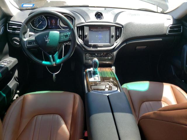 ZAM57RTA7F1138112 - 2015 MASERATI GHIBLI S BLACK photo 8