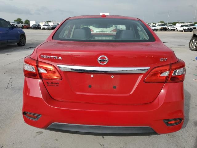 3N1AB7AP3JL617404 - 2018 NISSAN SENTRA S RED photo 6