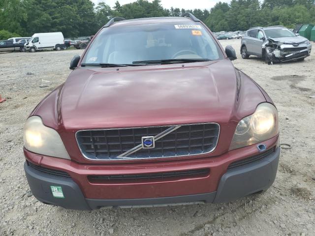 YV4CZ592361244018 - 2006 VOLVO XC90 MAROON photo 5