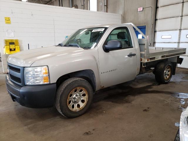 1GCEC14X97Z630437 - 2007 CHEVROLET SILVERADO C1500 CLASSIC SILVER photo 1