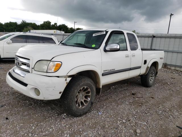 5TBBT44154S447719 - 2004 TOYOTA TUNDRA ACCESS CAB SR5 WHITE photo 1
