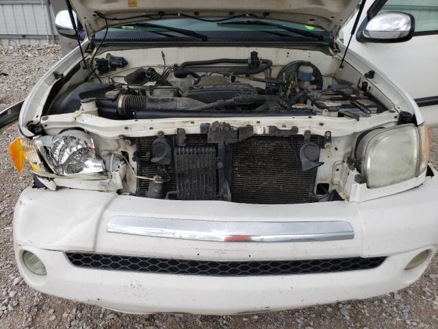 5TBBT44154S447719 - 2004 TOYOTA TUNDRA ACCESS CAB SR5 WHITE photo 11