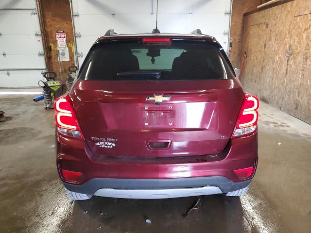 3GNCJPSBXHL184290 - 2017 CHEVROLET TRAX 1LT BURGUNDY photo 6