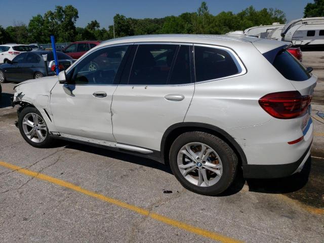 5UXTS1C03L9C98103 - 2020 BMW X3 XDRIVE30E WHITE photo 2