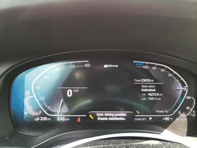 5UXTS1C03L9C98103 - 2020 BMW X3 XDRIVE30E WHITE photo 9