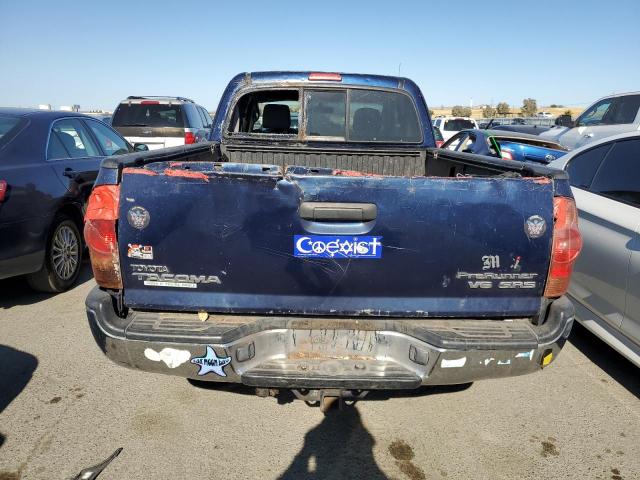 5TETU62N15Z033934 - 2005 TOYOTA TACOMA PRERUNNER ACCESS CAB BLUE photo 6