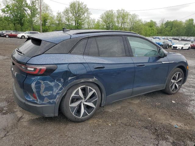 1V2WNPE88PC057928 - 2023 VOLKSWAGEN ID.4 PRO S 蓝色 照片 3